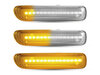 Belysning av sekventiella transparenta LED-blinkers för BMW 3-Serie (E46) 1998 -2001