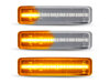 Belysning av sekventiella transparenta LED-blinkers för BMW 5-Serie (E39)