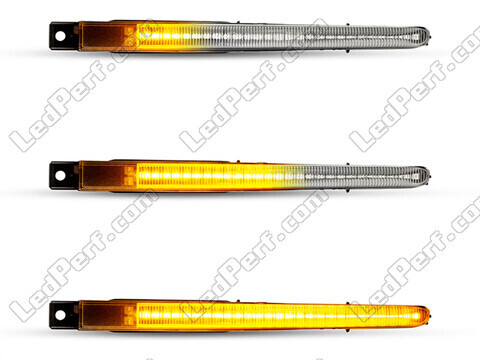 Belysning av sekventiella transparenta LED-blinkers för BMW 5-Serie (F10 F11)