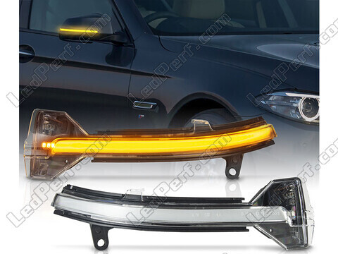 Dynamiska LED-blinkers för BMW 5-Serie (F10 F11) sidospeglar