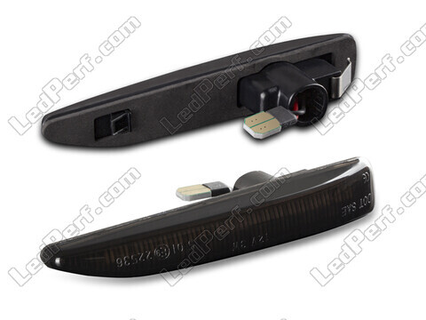 Sidovy av dynamiska LED-sidoblinkers för BMW 7-Serie (E65 E66) - Rökfärgad svart version