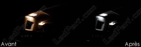 LED sminkspeglar solskydd BMW 3-Serie (E36)