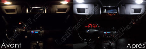 LED sminkspeglar solskydd BMW 3-Serie (E46)