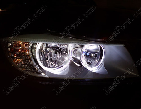 LED Angel Eyes 3-Serie E90 E91 Fas 2 LCI utan xenon