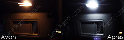LED sminkspeglar solskydd BMW 3-Serie (E92 E93)