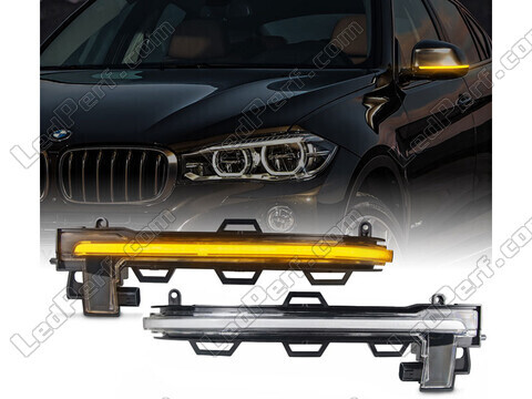 Dynamiska LED-blinkers för BMW X3 (F25) sidospeglar