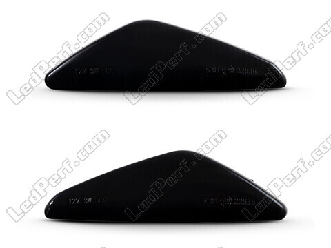 Framvy av dynamiska LED-blinkers för BMW X3 (F25) - Rökfärgad svart färg