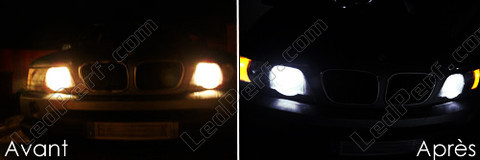LED-lampa parkeringsljus xenon vit BMW X5 (E53)