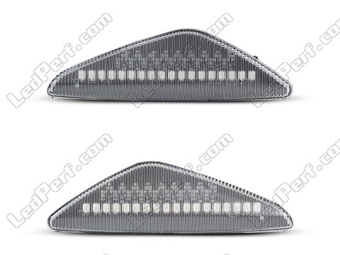 Framvy av sekventiella LED-blinkers för BMW X5 (E70) - Transparent färg