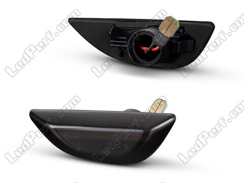 Sidovy av dynamiska LED-sidoblinkers för Chevrolet Trax - Rökfärgad svart version