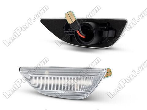 Sidovy av sekventiella LED-blinkers för Chevrolet Trax - Transparent version