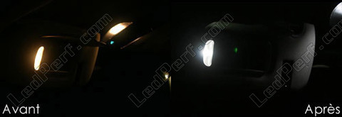 LED sminkspeglar solskydd Chrysler Voyager