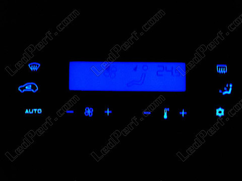LED automatisk luftkonditionering blå Citroen C2 fas 1