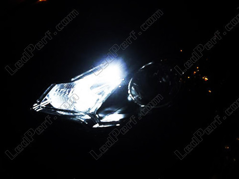 LED-lampa parkeringsljus xenon vit Citroen C3 II