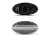 Kontakter för sekventiella LED-blinkers för Citroen C3 Picasso - transparent version