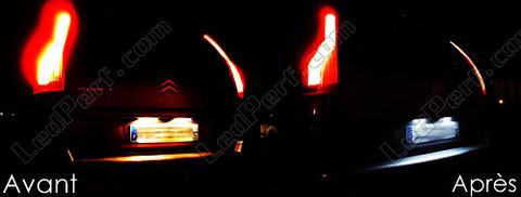 LED-lampa skyltbelysning Citroen C4 Picasso