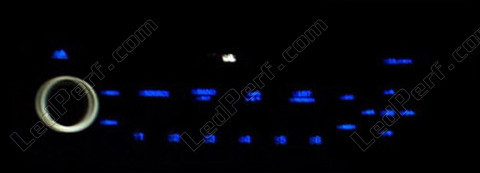 LED bilradio RD4 blå Citroen C4