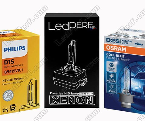 Ursprunglig Xenonlampa för Citroen C5 I, märkena Osram, Philips och LedPerf finns i: 4300K, 5000K, 6000K och 7000K