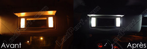 LED sminkspeglar solskydd Citroen C5 II