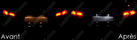 LED-lampa skyltbelysning Citroen C5 II