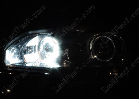 LED-lampa parkeringsljus xenon vit Citroen C5 II