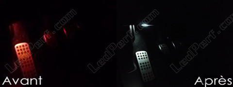 LED golv / tak Citroen DS3