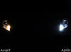 LED parkeringsljus xenon vit Citroen Jumpy före och efter