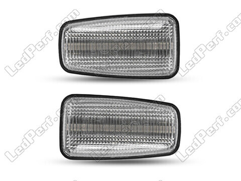 Framvy av sekventiella LED-blinkers för Citroen Xsara - Transparent färg
