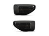 Framvy av dynamiska LED-blinkers för Dacia Duster 2 - Rökfärgad svart färg