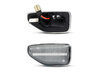 Kontakter för sekventiella LED-blinkers för Dacia Duster 2 - transparent version