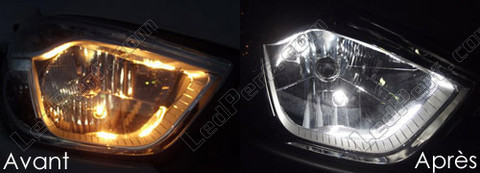 LED-lampa parkeringsljus xenon vit Dacia Lodgy