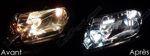 LED-lampa Halvljus Dacia Logan 2