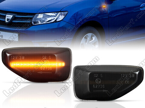Dynamiska LED-sidoblinkers för Dacia Logan 2