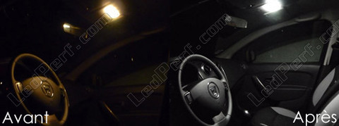 LED-lampa takbelysning fram Dacia Sandero 2