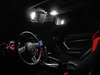 LED-lampa sminkspeglar solskydd Dodge Challenger