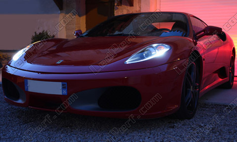 LED-lampa parkeringsljus xenon vit Ferrari F430