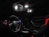 LED-lampa sminkspeglar solskydd Fiat 124 Spider