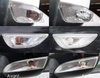 LED sidoblinkers Fiat 124 Spider före och efter