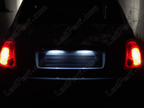LED-lampa skyltbelysning Fiat 500