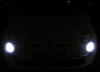 LED parkeringsljus/Varselljus Xenon Vit Fiat 500
