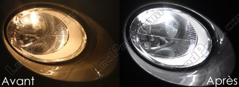 LED parkeringsljus/Varselljus Xenon Vit Fiat 500