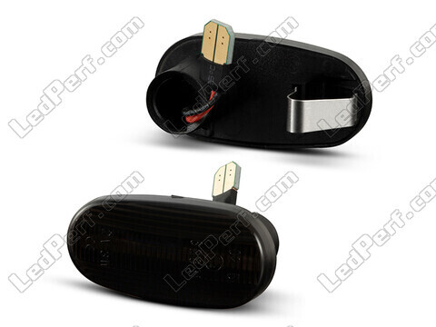 Sidovy av dynamiska LED-sidoblinkers för Fiat Bravo 2 - Rökfärgad svart version