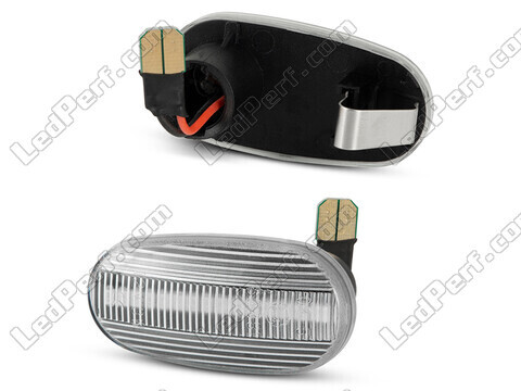 Sidovy av sekventiella LED-blinkers för Fiat Bravo 2 - Transparent version
