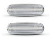 Framvy av sekventiella LED-blinkers för Fiat Doblo II - Transparent färg