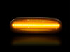 Maximal belysning av dynamiska LED-sidoblinkers för Fiat Doblo