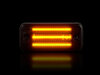 Maximal belysning av dynamiska LED-sidoblinkers för Fiat Ducato III