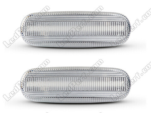 Framvy av sekventiella LED-blinkers för Fiat Fiorino - Transparent färg