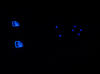 LED-belysning knappar till fönsterhissar och backspegelinställning blå fiat Grande Punto Evo