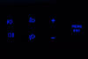 LED-belysning reglage blå fiat Grande Punto Evo