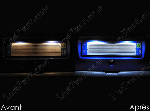 LED skyltbelysning Fiat Punto MK1 Tuning